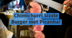 Chimchurri Sizzle Burger