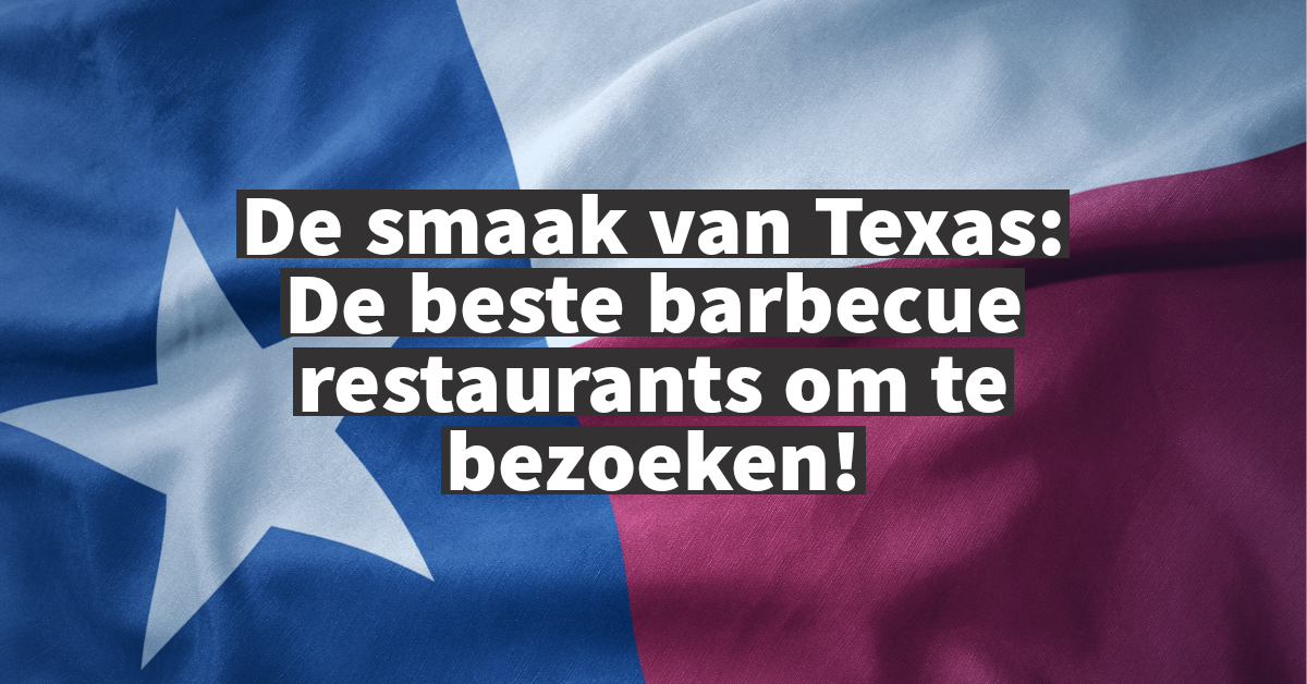 De Barbecue smaak van Texas_1